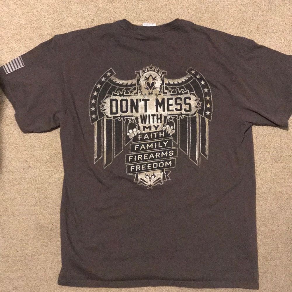 T-Shirt Don’t mess with my Faith Family Firearms